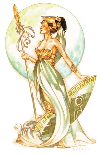 anime greek goddess