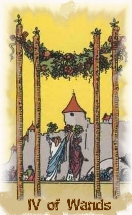 Oracles and Omens IV of Wands July Oracles and Omens