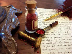 Quill, Paper, and Wax Quill Paper and Wax 300x225 HearthBeats: Ritual Writing Recipes from a Kitchen Witch